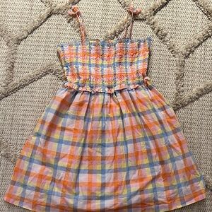 Janie and Jack Multicolor Plaid Dress